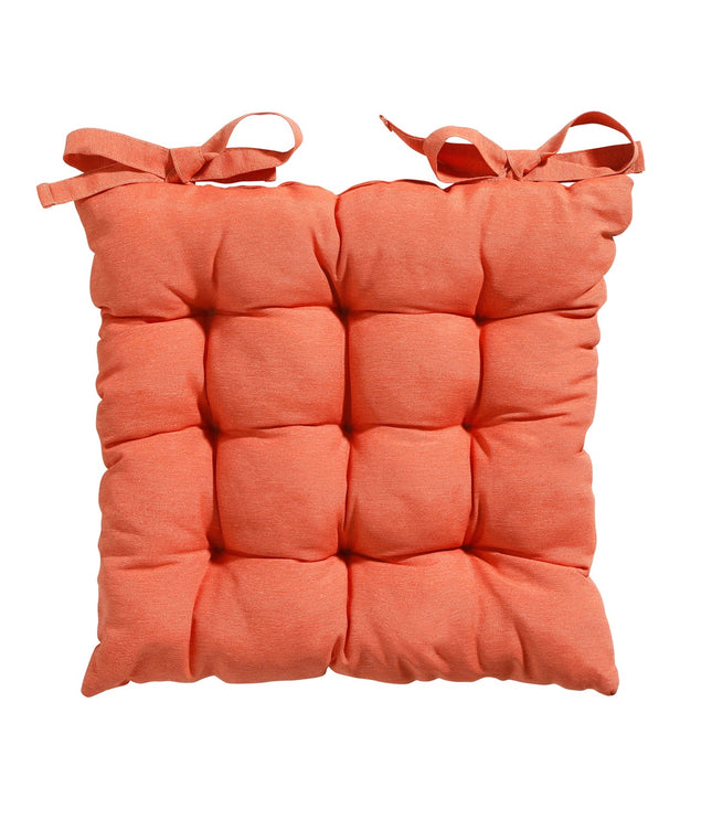 Toscane kussen ca.46x46cm Panama flame orange