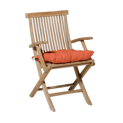 Toscane kussen ca.46x46cm Panama flame orange