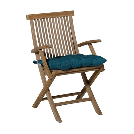 Toscane kussen ca.46x46cm Panama sea blue