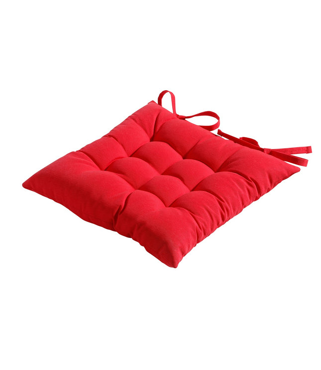 Toscane kussen ca.46x46cm Panama red