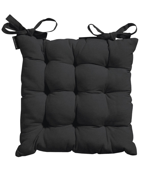 Toscane kussen ca.46x46cm Panama black