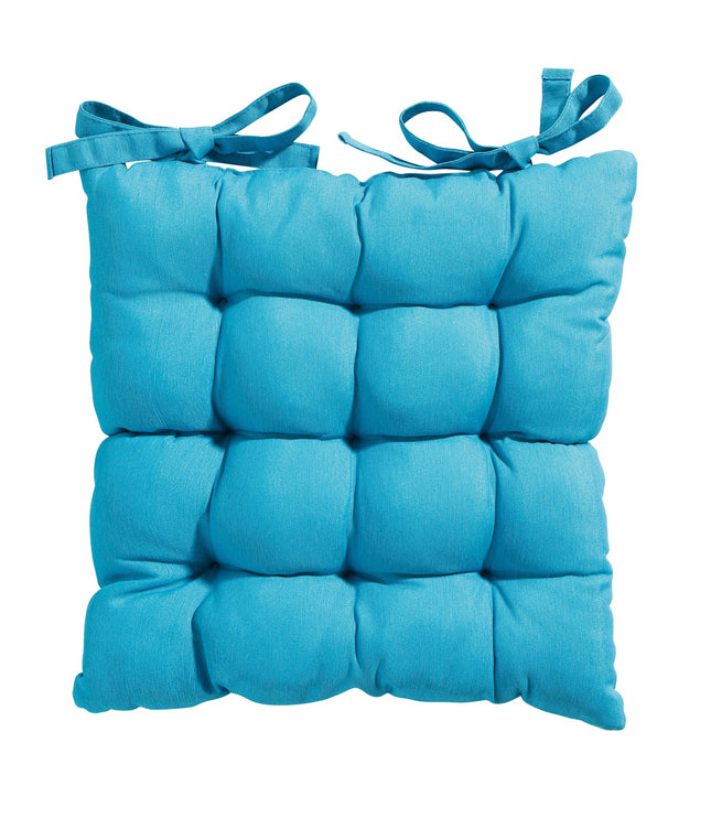 Toscane kussen ca.46x46cm Panama aqua