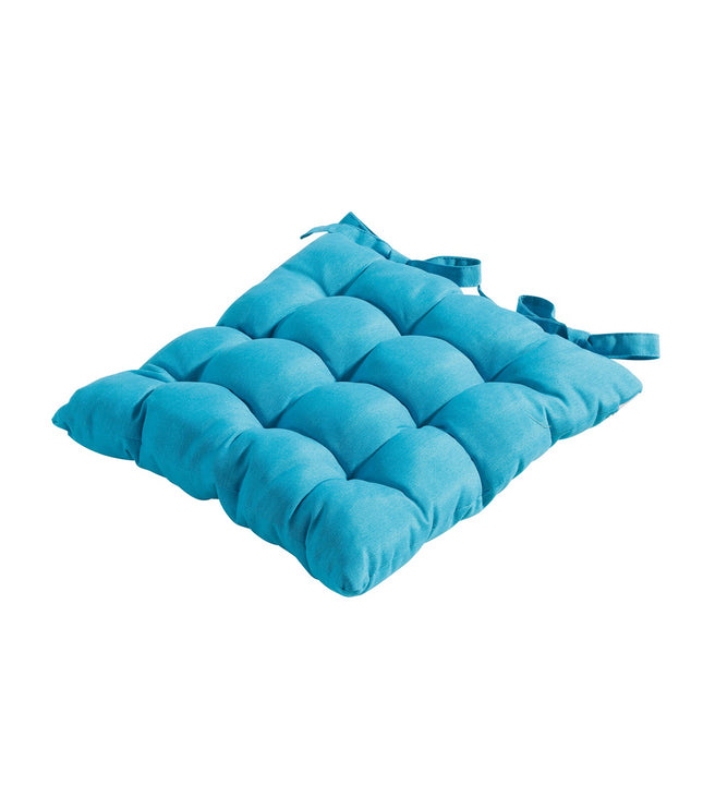 Toscane kussen ca.46x46cm Panama aqua