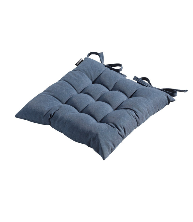 Toscane kussen ca.46x46cm Panama safier blue