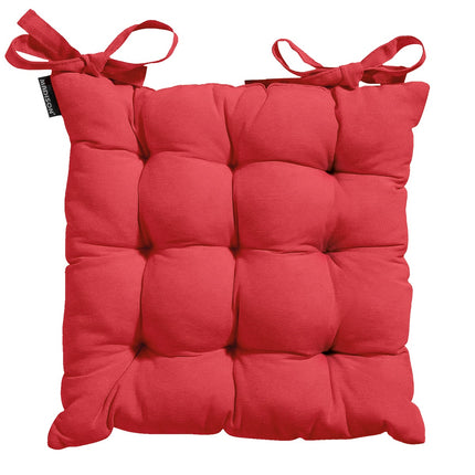 Toscane kussen ca.46x46cm Panama brick red