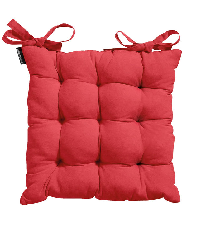 Toscane kussen ca.46x46cm Panama brick red