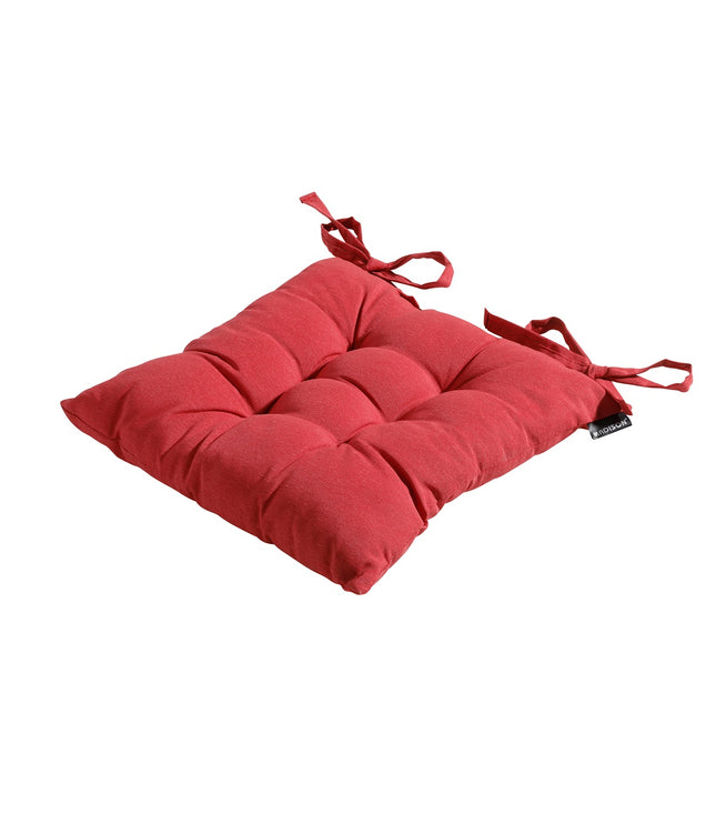 Toscane kussen ca.46x46cm Panama brick red