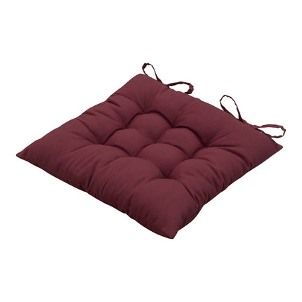 Toscane kussen ca.46x46cm Panama bordeaux