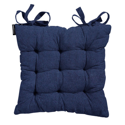 Toscane kussen ca.46x46cm Panama indigo