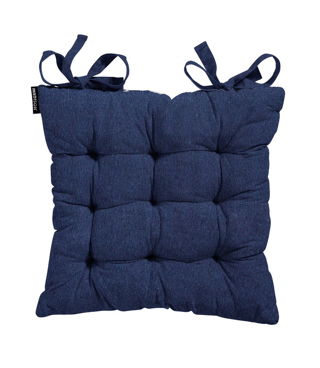 Toscane kussen ca.46x46cm Panama indigo