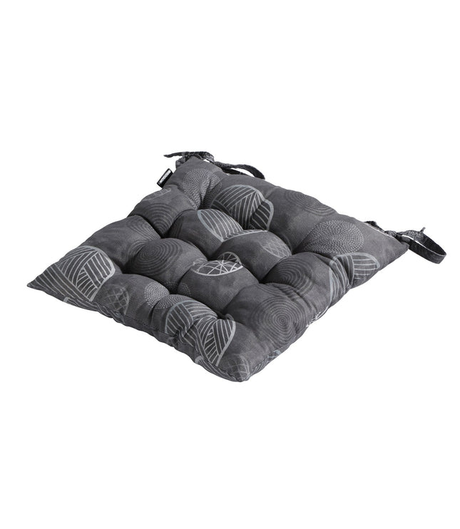 Toscane kussen ca.46x46cm Circle grey