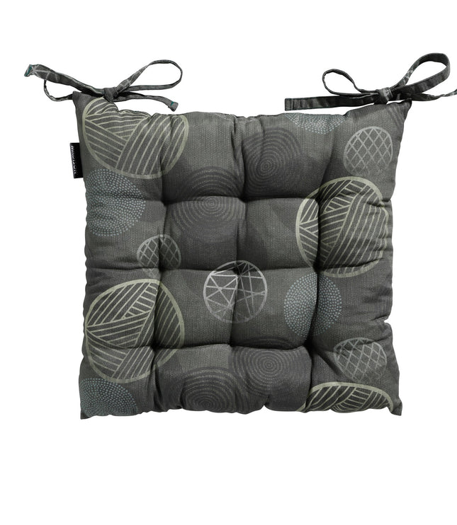Toscane kussen ca.46x46cm Circle green