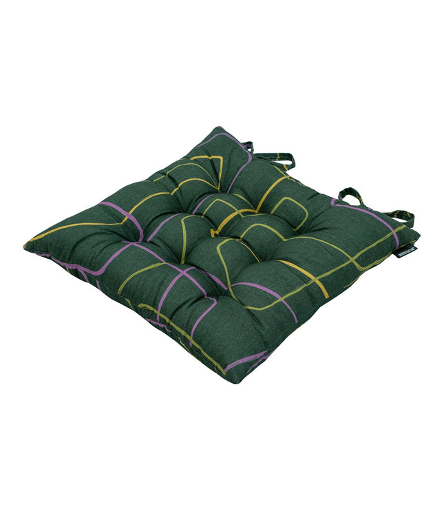 Toscane kussen ca.46x46cm Joah green