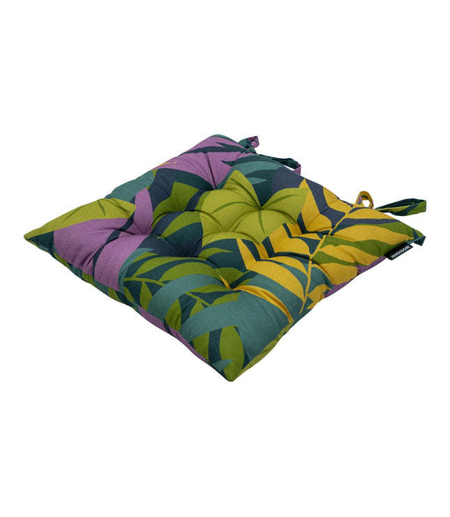 Toscane kussen ca.46x46cm Iven green