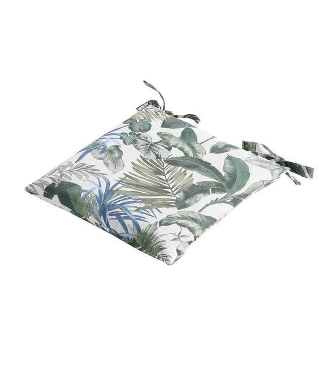 Toscane kussen ca.46x46cm Outdoor bliss blue