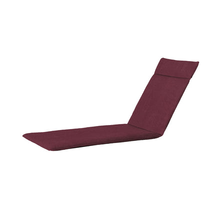 Sunlounger ca.190x60cm FR + WR Panama bordeaux