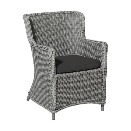 Wicker universeel ca.48x48cm Grey canvas eco+