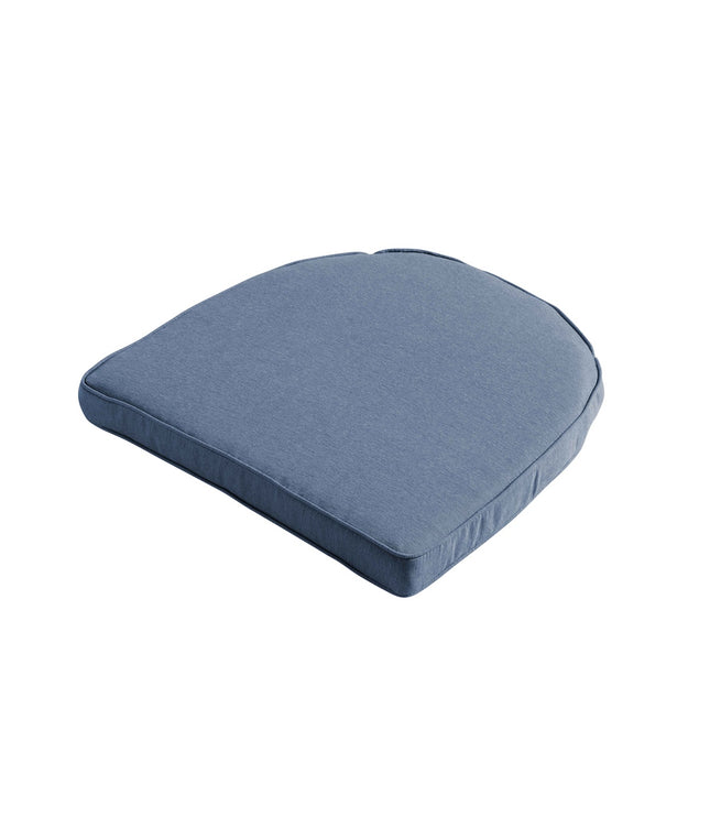 Wicker york ca.48x48cm Panama safier blue