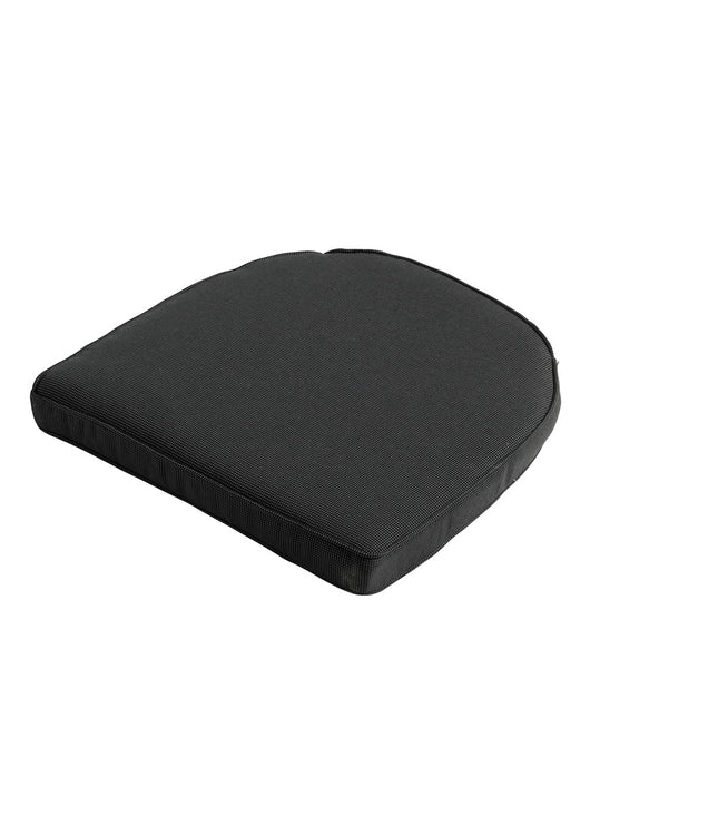 Wicker york ca.48x48cm Rib black