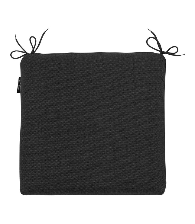 Zitje universeel rits ca.40x40cm Black canvas eco+