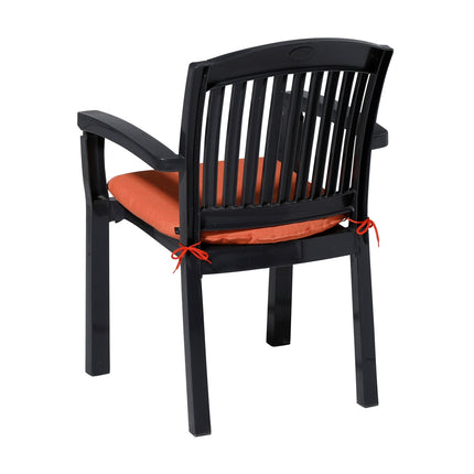 Zitkussen ca.46x48cm Panama flame orange