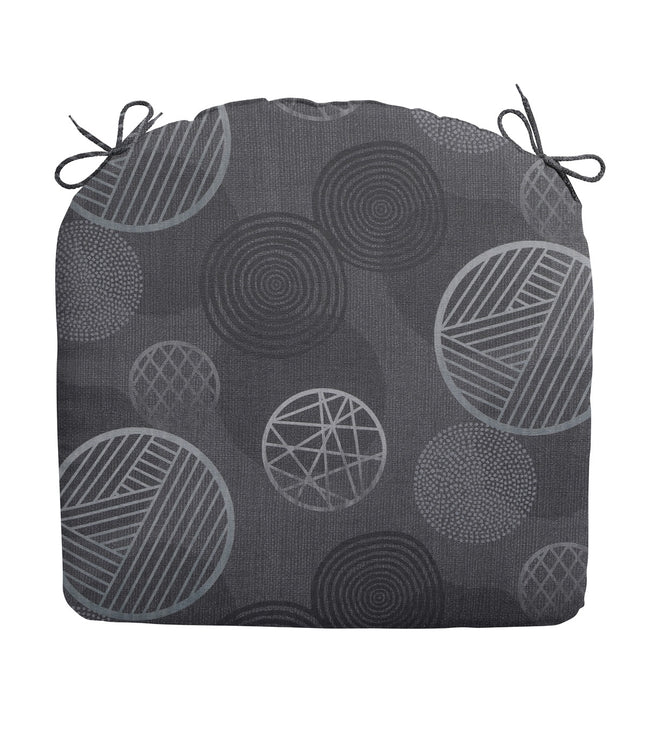 Zitkussen ca.46x48cm Circle grey