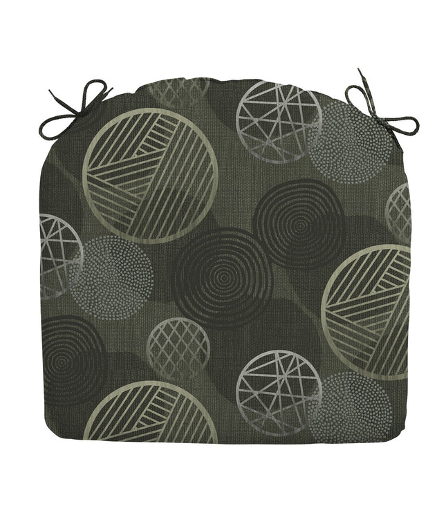 Zitkussen ca.46x48cm Circle green