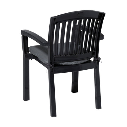 Zitkussen ca.46x48cm Rib grey