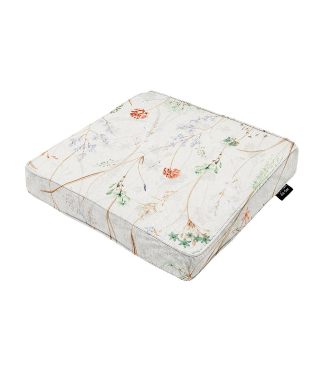 Luxe zitkussen ca.40x40cm Donna natural canvas eco+