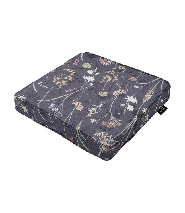 Luxe zitkussen ca.40x40cm Donna grey canvas eco+